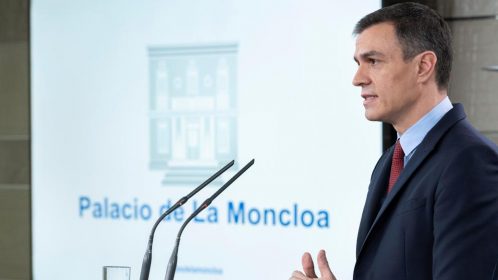 Pedro Sánchez anuncia la medidas del estado de alarma