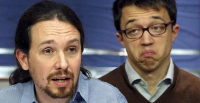 Iglesias y Errejón, en una imagen de archivo