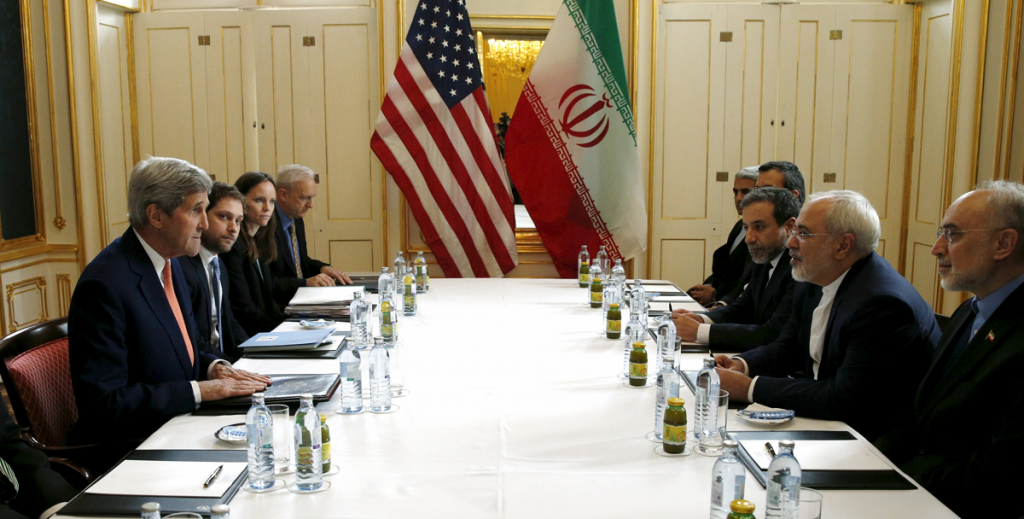Las delegaciones diplomáticas de EEUU e Irán en 2016, en una imagen de archivo.