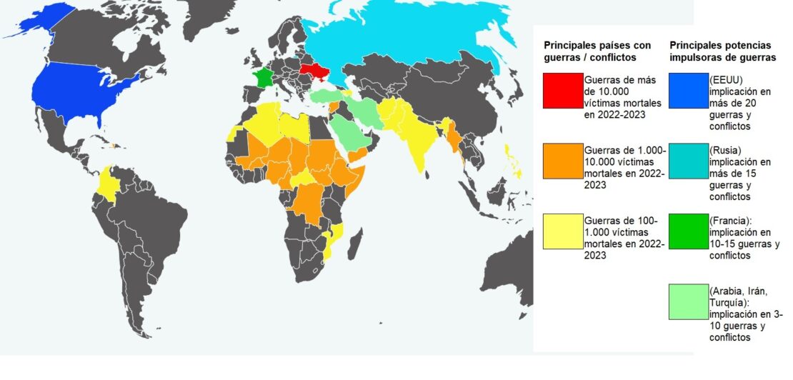 Las guerras en el mundo en 2023 De Verdad digital